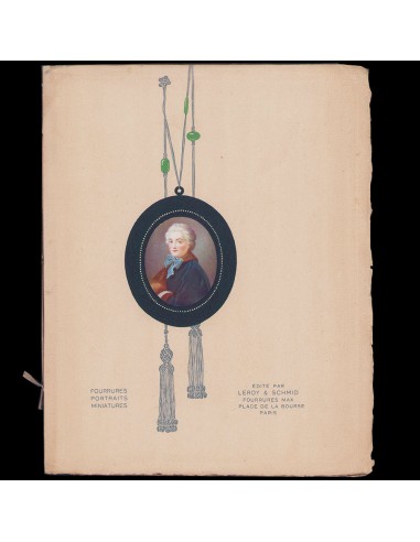 Fourrures Max, Leroy & Schmid - Fourrures, portraits, miniatures (1912) Par le système avancé 