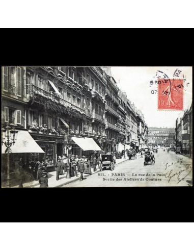 La maison Paquin, 3 rue de la Paix à Paris (1907) à prix réduit toute l'année